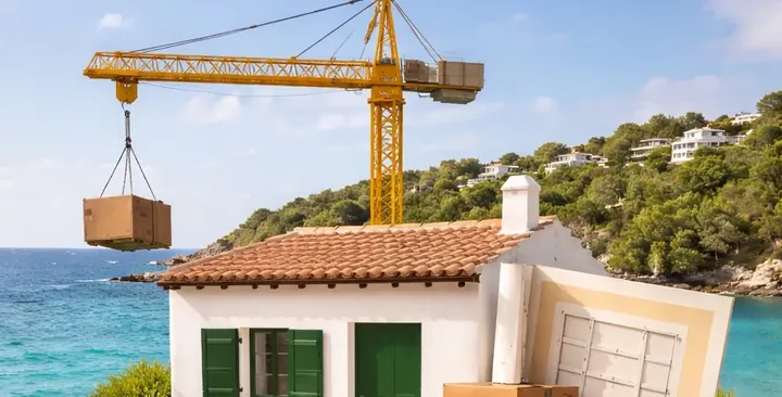 Almacenamiento para mudanzas y obras en Menorca
